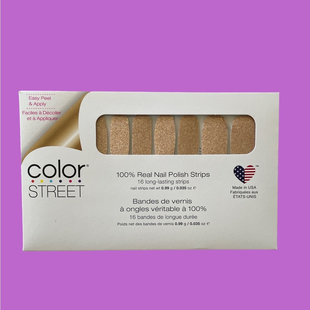 Color Street 100% Real Nail Polish Strips  Chelsea Ya later - NEW